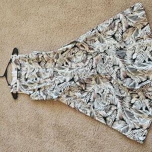 Anne Klein Linen Summer Print Dress